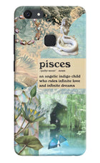 Pisces Zodiac Vivo V7 plus Hard Case Back Cover by Casekaro