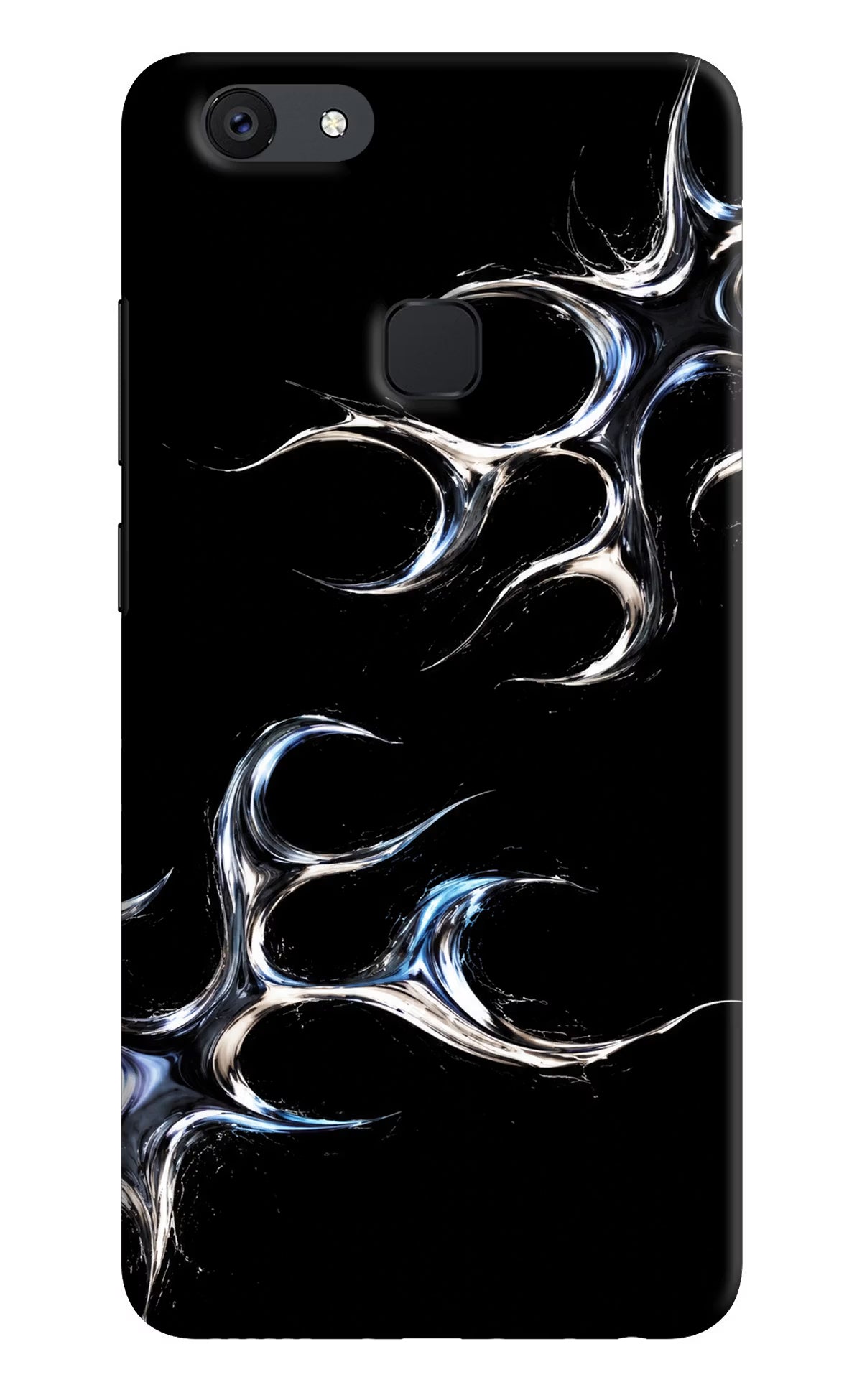 Chrome Tribal Vivo V7 plus Hard Case Back Cover by Casekaro