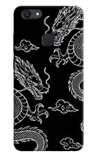 Twin Dragons Vivo V7 plus Hard Case Back Cover by Casekaro