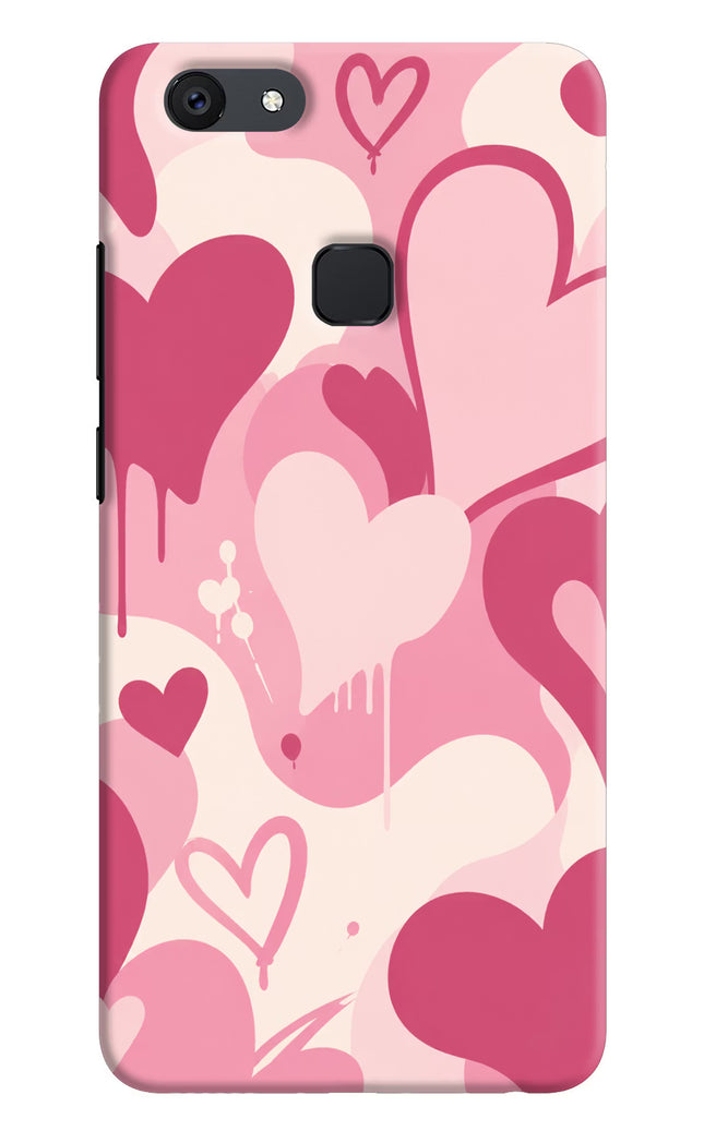 Hearty case Vivo V7 plus Hard Case Back Cover by Casekaro