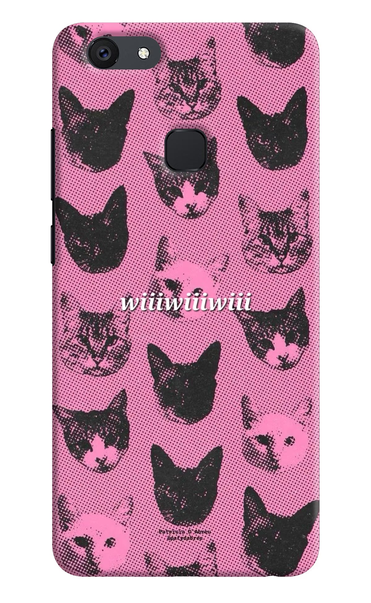 Pink Cats Vivo V7 plus Back Cover