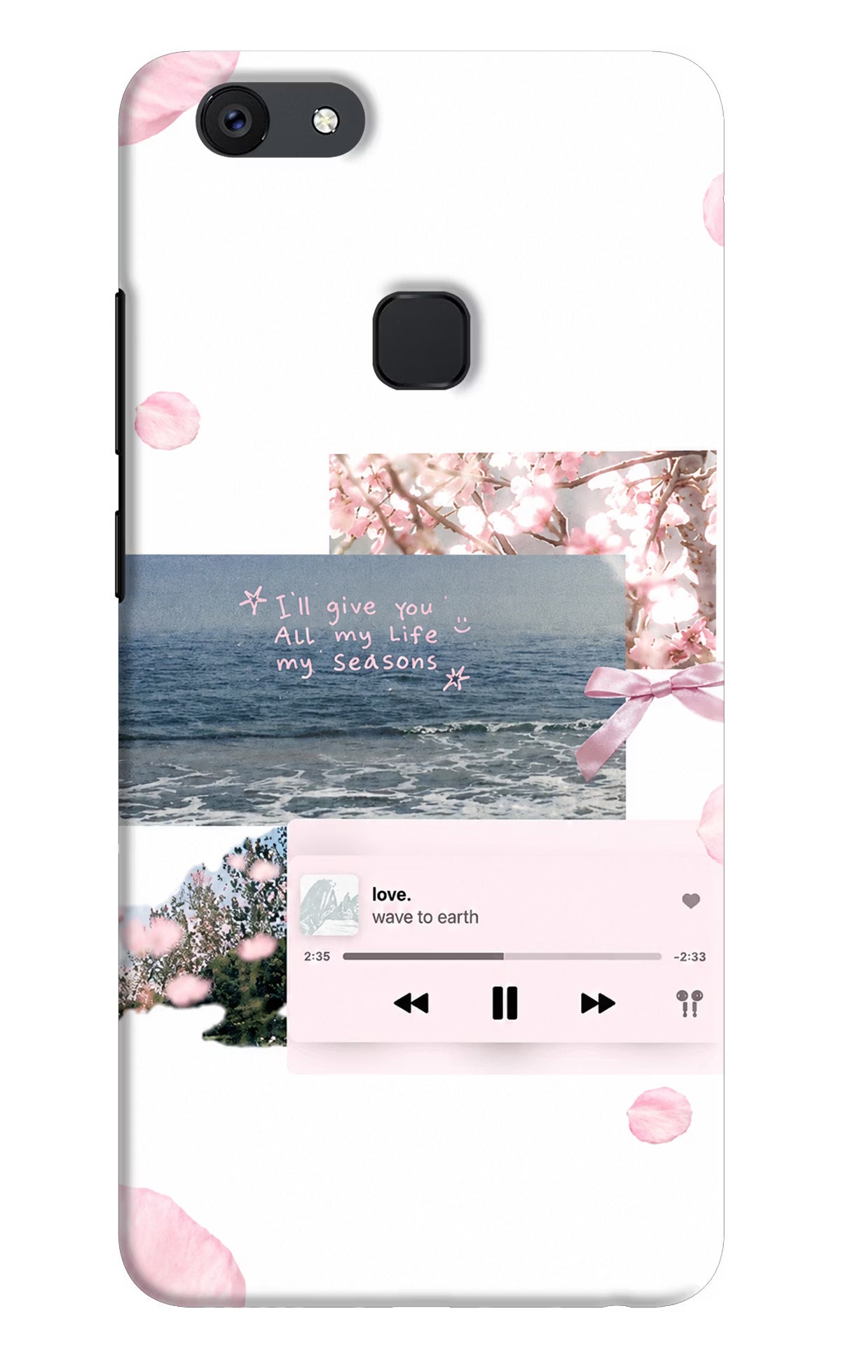 Wave to earth Vivo V7 plus Back Cover