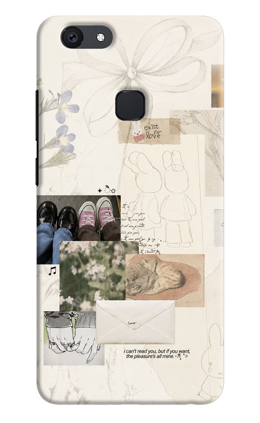 Soft Aesthetic Vivo V7 plus Back Cover
