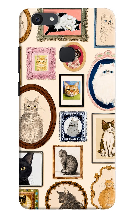 Mirror Cats Vivo V7 plus Hard Case Back Cover by Casekaro