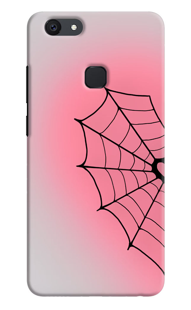 Pink Web Vivo V7 plus Hard Case Back Cover by Casekaro