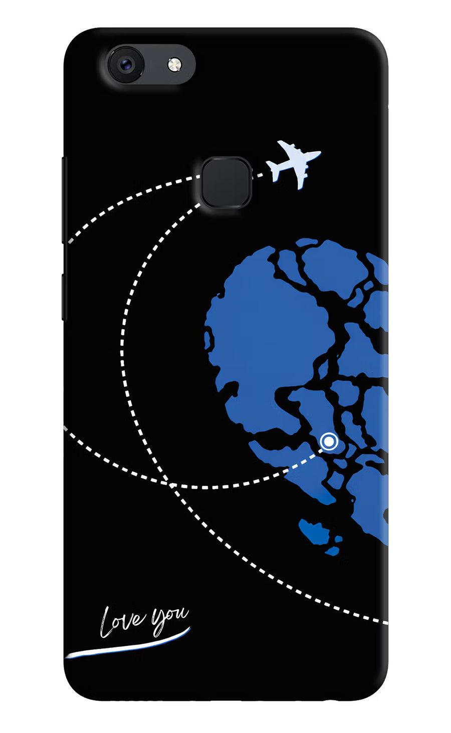 Love Orbit Vivo V7 plus Back Cover, Hard case