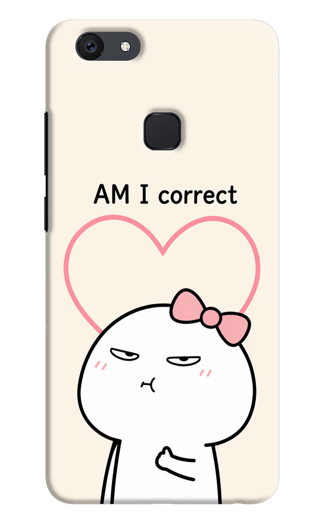 Always Right Vivo V7 plus Hard Case Back Cover by Casekaro