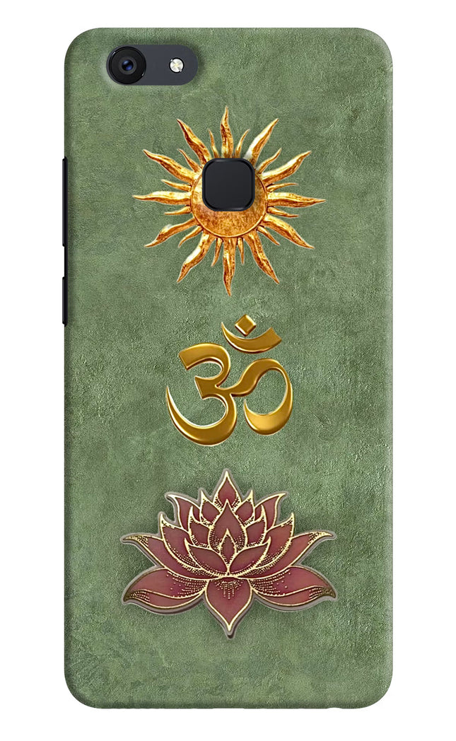 Om & Lotus Vivo V7 plus Back Cover