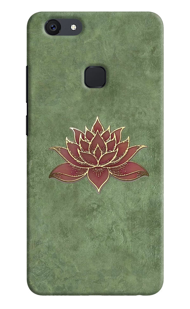 Lotus Grace Vivo V7 plus Hard Case Back Cover by Casekaro