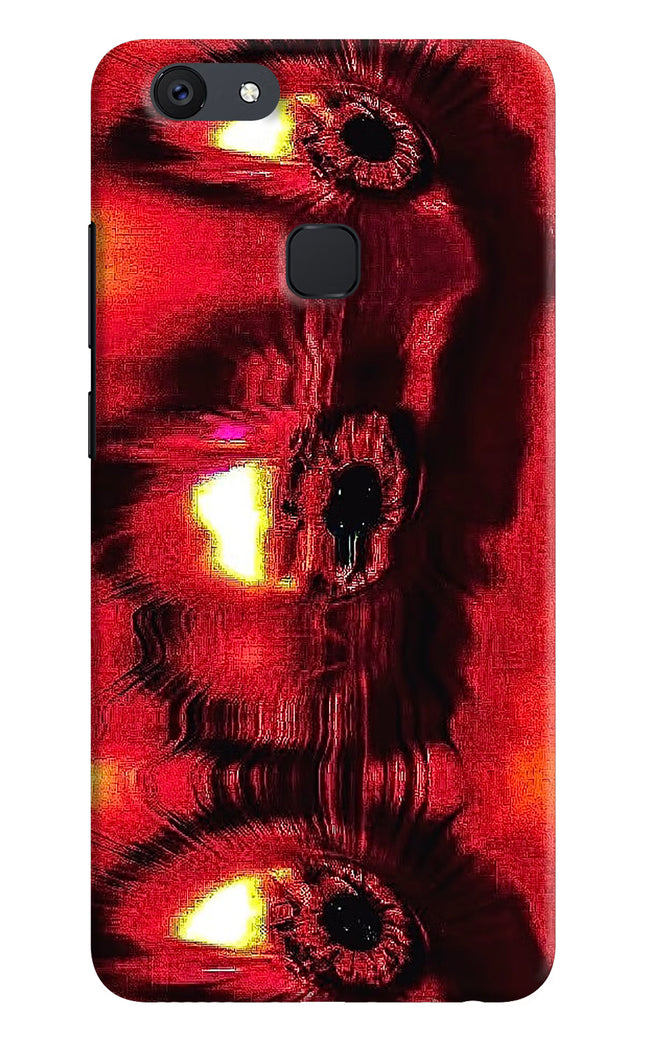 Fire Eye Vivo V7 plus Hard Case Back Cover by Casekaro