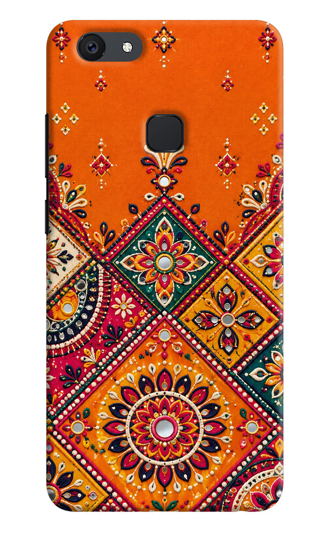 Kutch Glow Vivo V7 plus Hard Case Back Cover by Casekaro