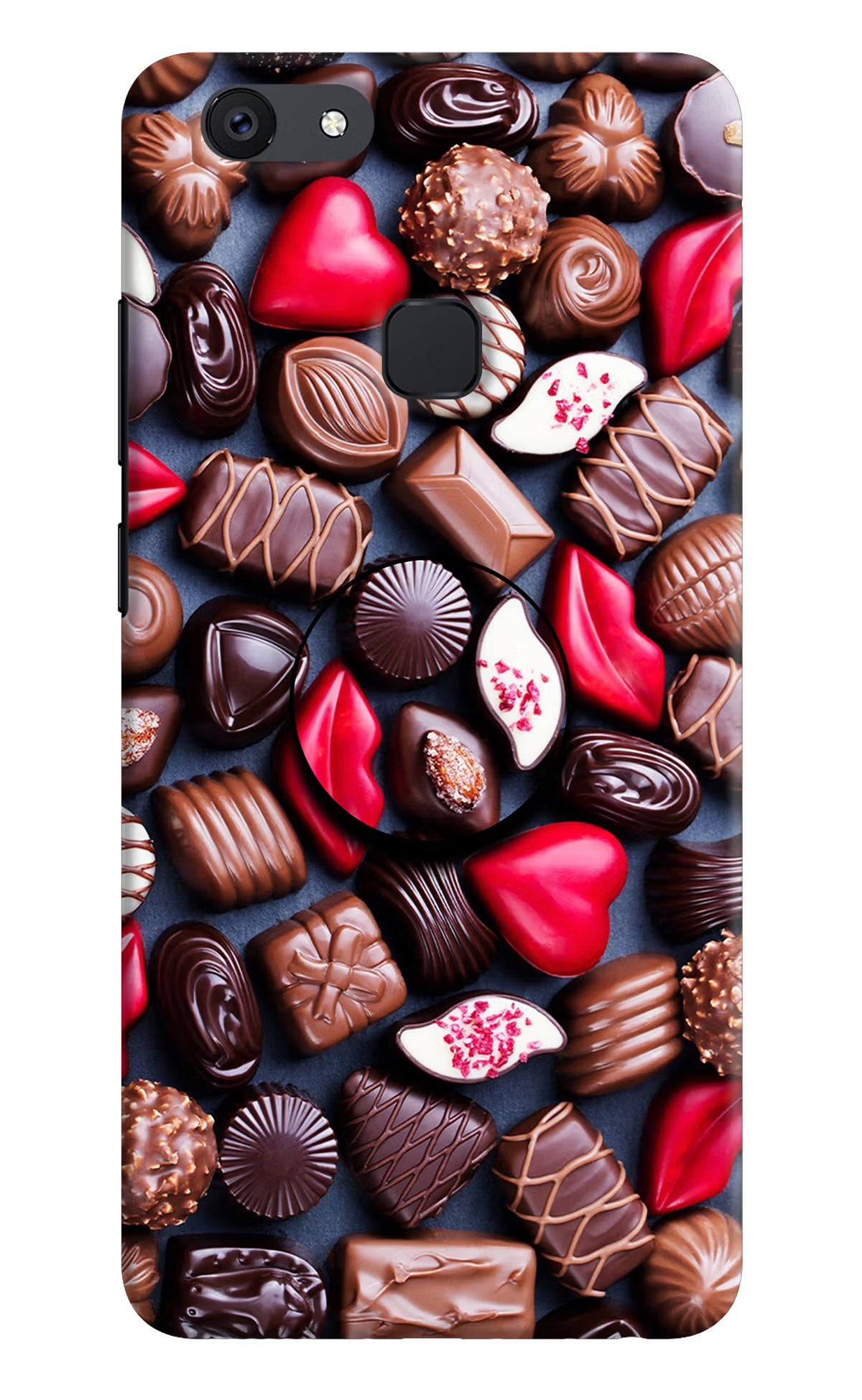 Chocolates Vivo V7 plus Pop Case by Casekaro