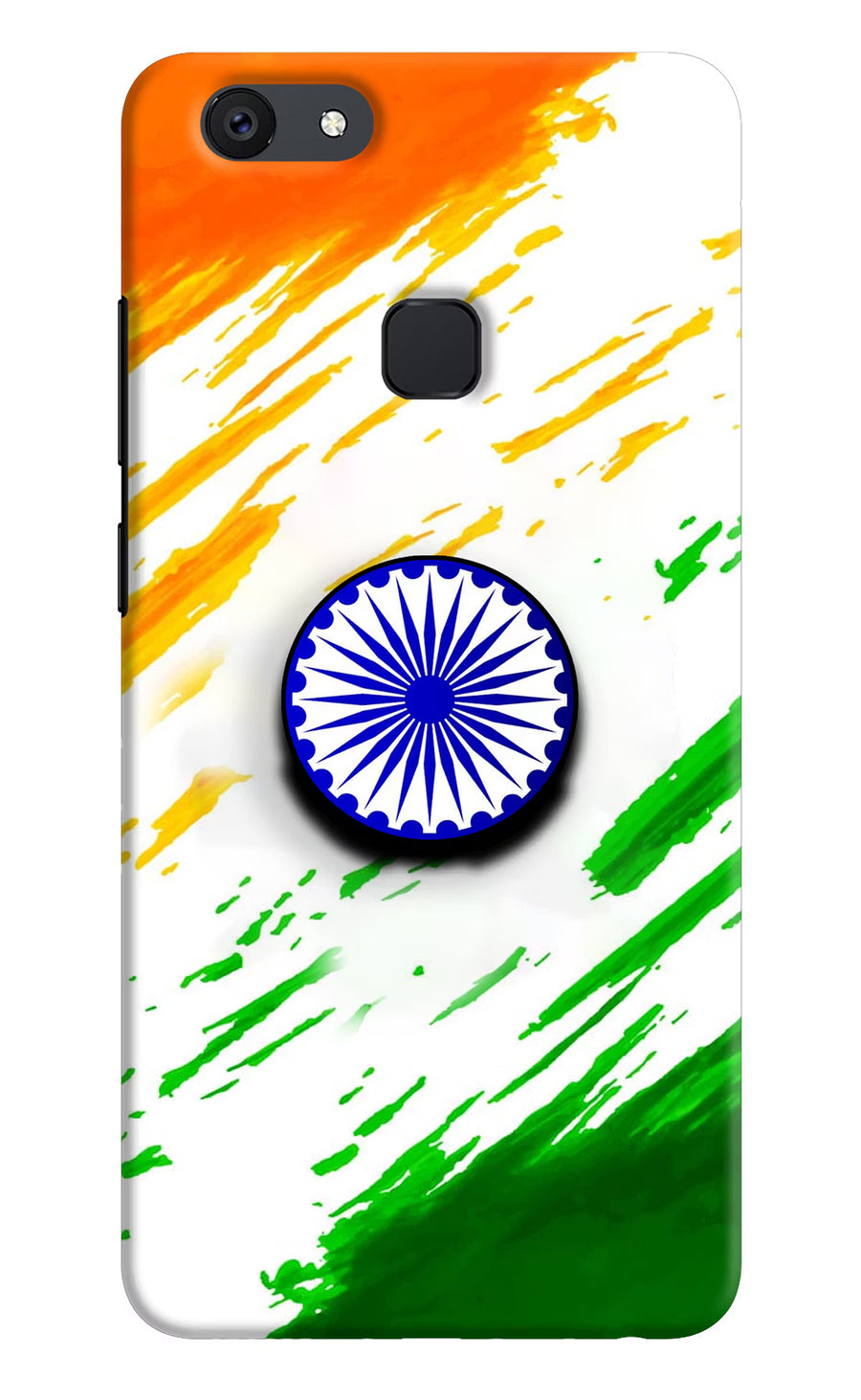 Indian Flag Ashoka Chakra Vivo V7 plus Pop Case, Hard case