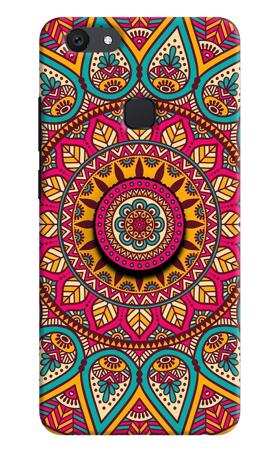 Mandala Vivo V7 plus Pop Case, Hard case