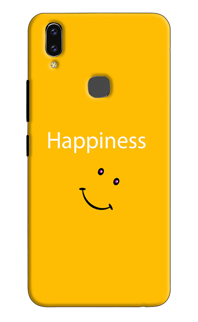 Happiness With Smiley Vivo V9/V9 Pro/V9 Youth Hard Case Back Cover by Casekaro