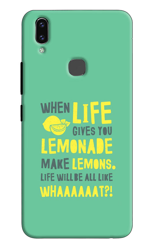 Quote Vivo V9/V9 Pro/V9 Youth Hard Case Back Cover by Casekaro