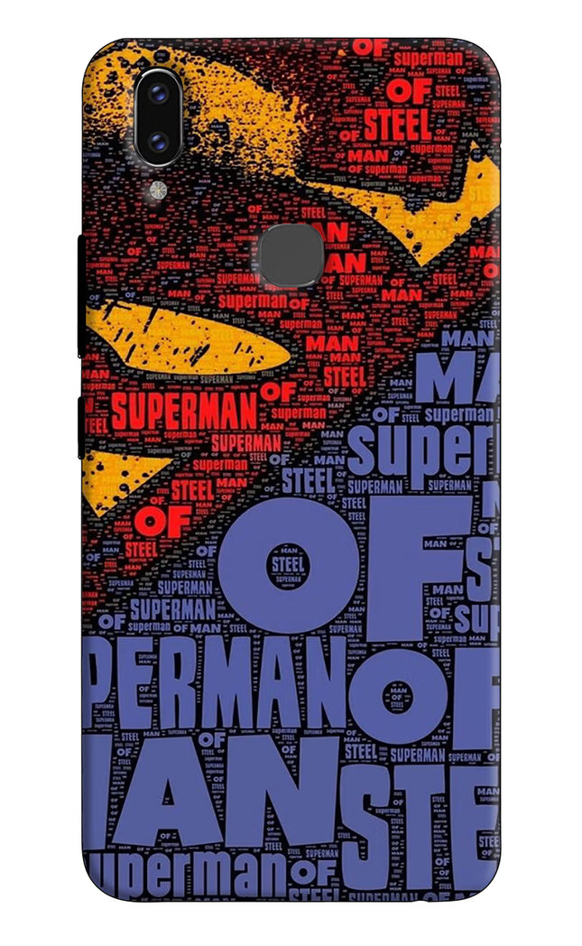 Superman Vivo V9/V9 Pro/V9 Youth Hard Case Back Cover by Casekaro