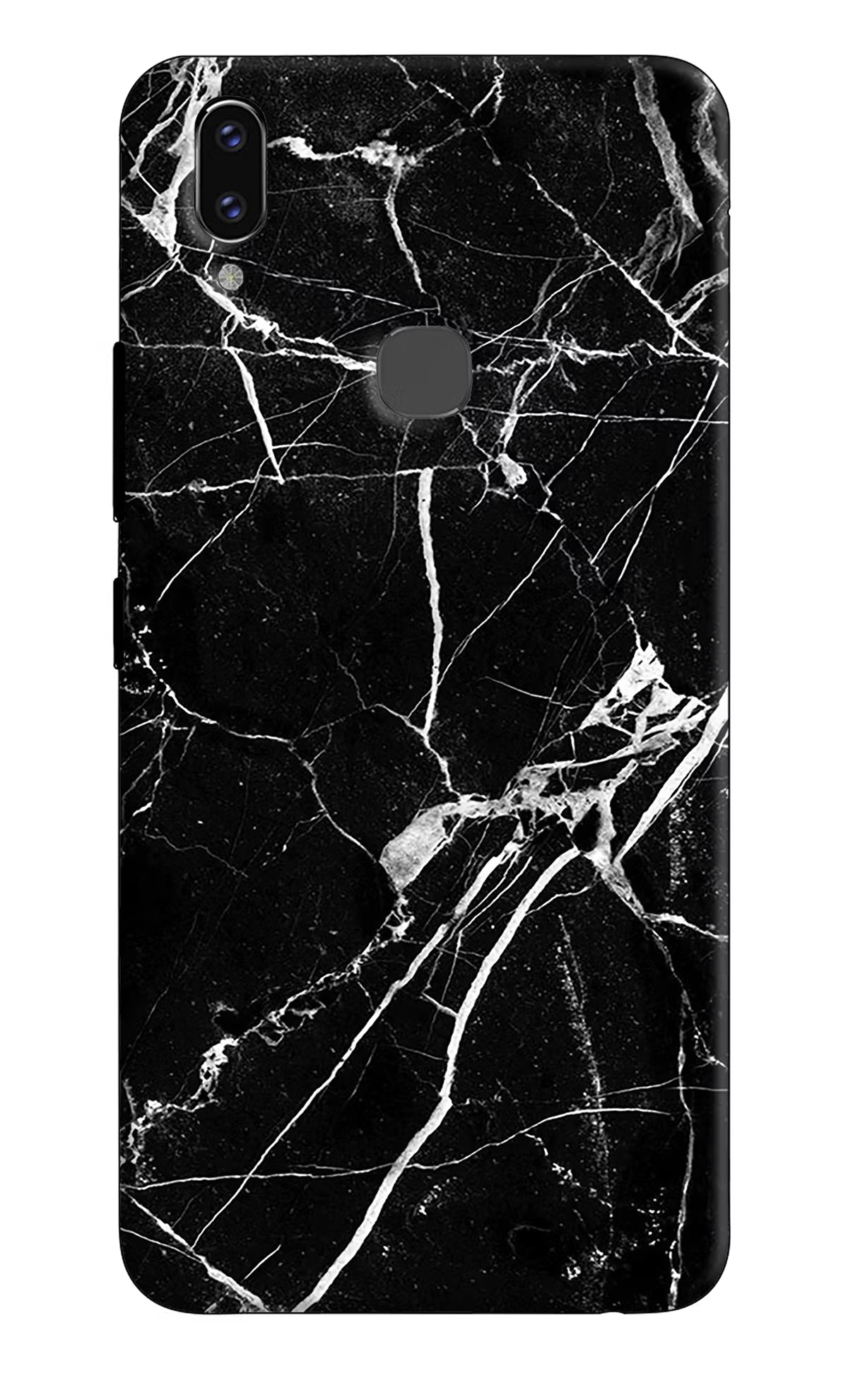 Black Marble Pattern Vivo V9/V9 Pro/V9 Youth Hard Case Back Cover by Casekaro