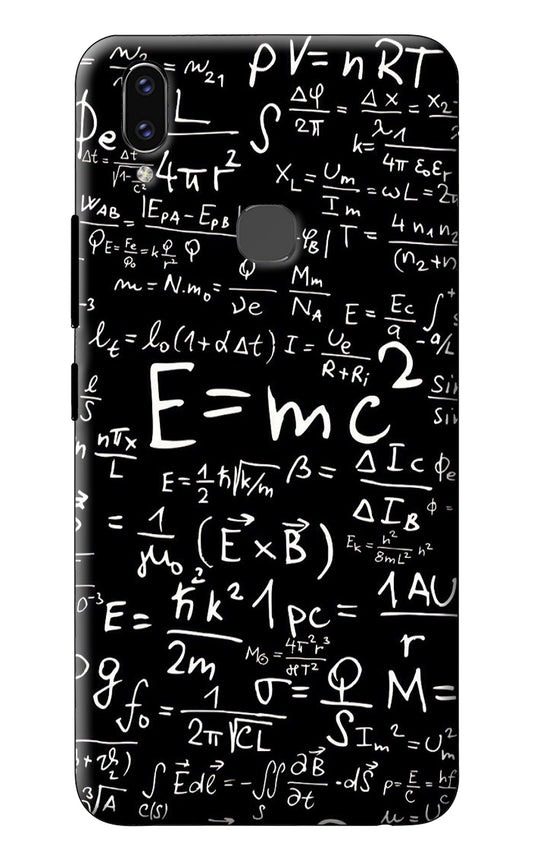 Physics Albert Einstein Formula Vivo V9/V9 Pro/V9 Youth Back Cover