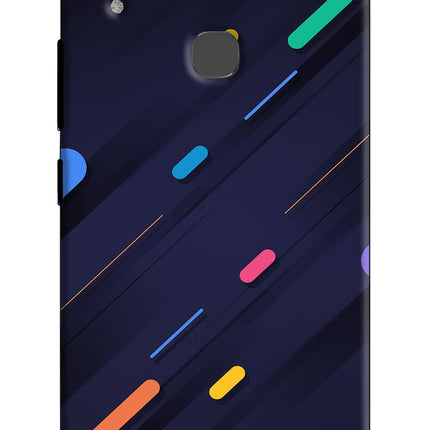 Abstract Design Vivo V9/V9 Pro/V9 Youth Hard Case Back Cover by Casekaro