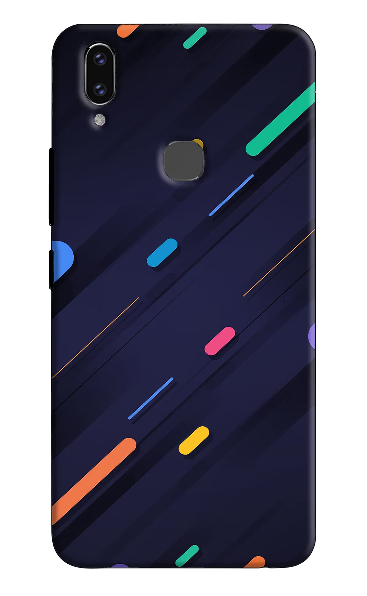 Abstract Design Vivo V9/V9 Pro/V9 Youth Hard Case Back Cover by Casekaro