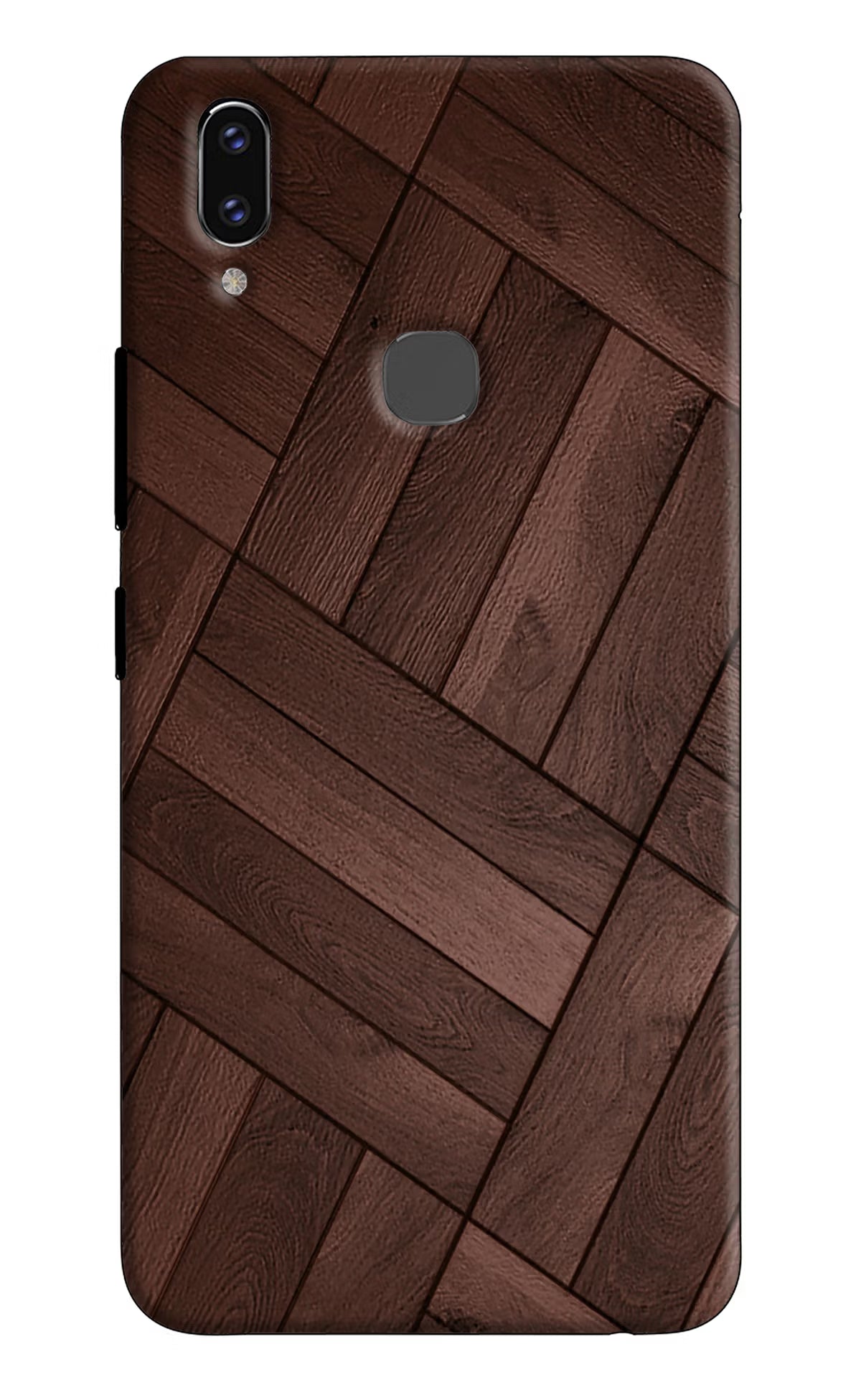 Wooden Texture Design Vivo V9/V9 Pro/V9 Youth Hard Case Back Cover by Casekaro
