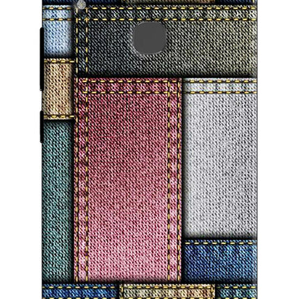 Multicolor Jeans Vivo V9/V9 Pro/V9 Youth Hard Case Back Cover by Casekaro