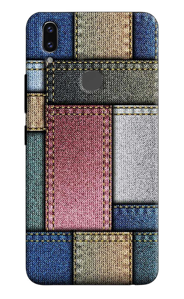 Multicolor Jeans Vivo V9/V9 Pro/V9 Youth Hard Case Back Cover by Casekaro