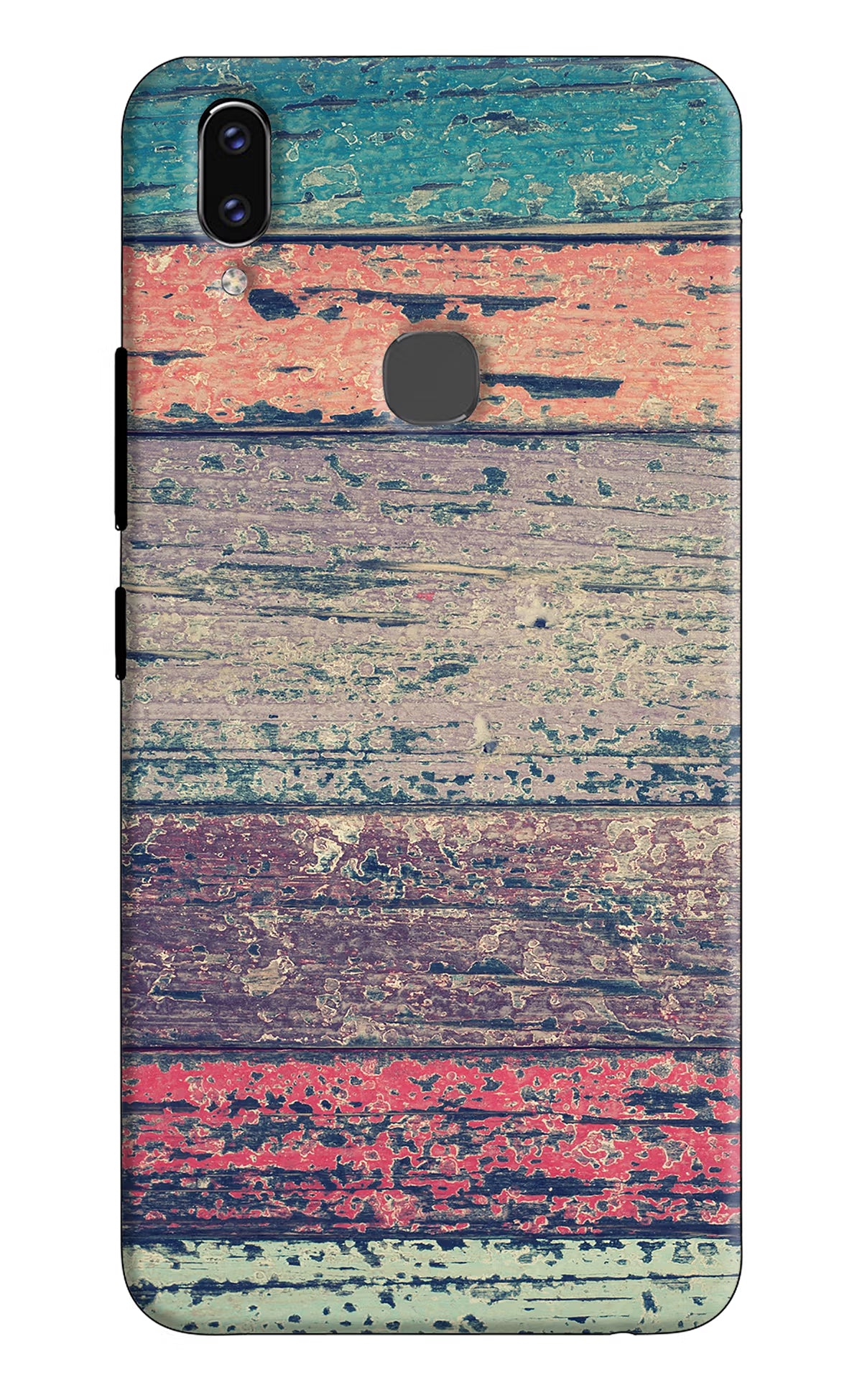 Colourful Wall Vivo V9/V9 Pro/V9 Youth Hard Case Back Cover by Casekaro