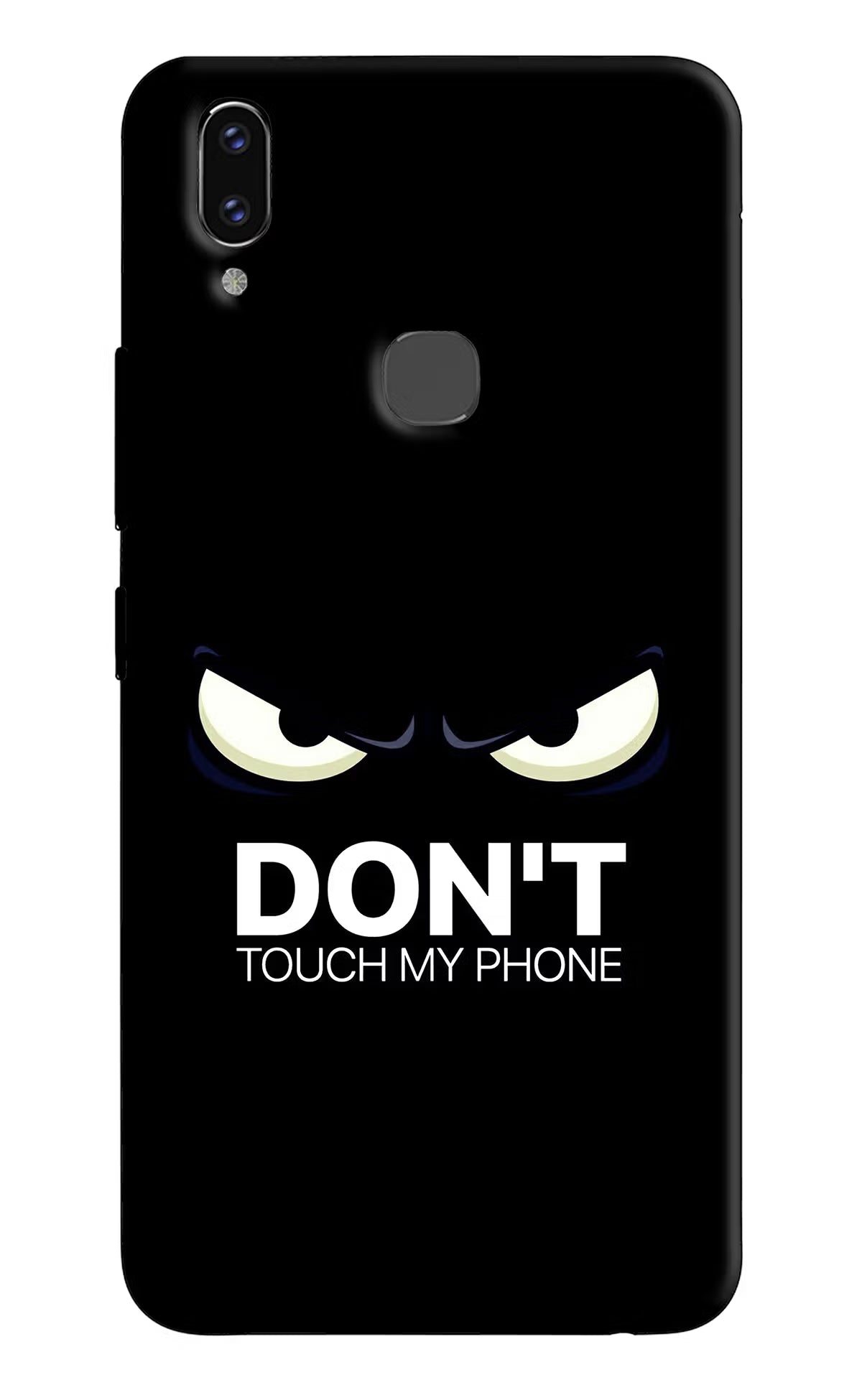 Don'T Touch My Phone Vivo V9/V9 Pro/V9 Youth Hard Case Back Cover by Casekaro