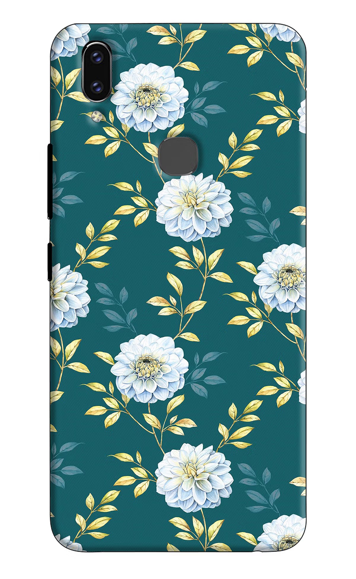 Flowers Vivo V9/V9 Pro/V9 Youth Hard Case Back Cover by Casekaro
