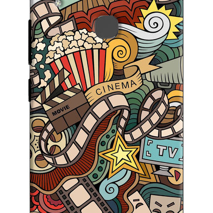 Cinema Abstract Vivo V9/V9 Pro/V9 Youth Hard Case Back Cover by Casekaro