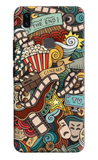 Cinema Abstract Vivo V9/V9 Pro/V9 Youth Hard Case Back Cover by Casekaro
