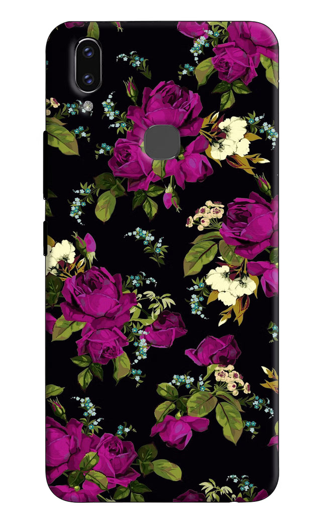 Flowers Vivo V9/V9 Pro/V9 Youth Hard Case Back Cover by Casekaro