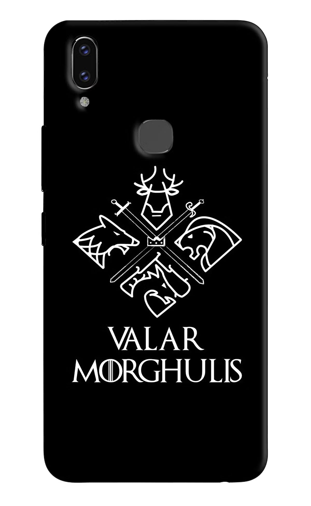 Valar Morghulis | Game Of Thrones Vivo V9/V9 Pro/V9 Youth Hard Case Back Cover by Casekaro