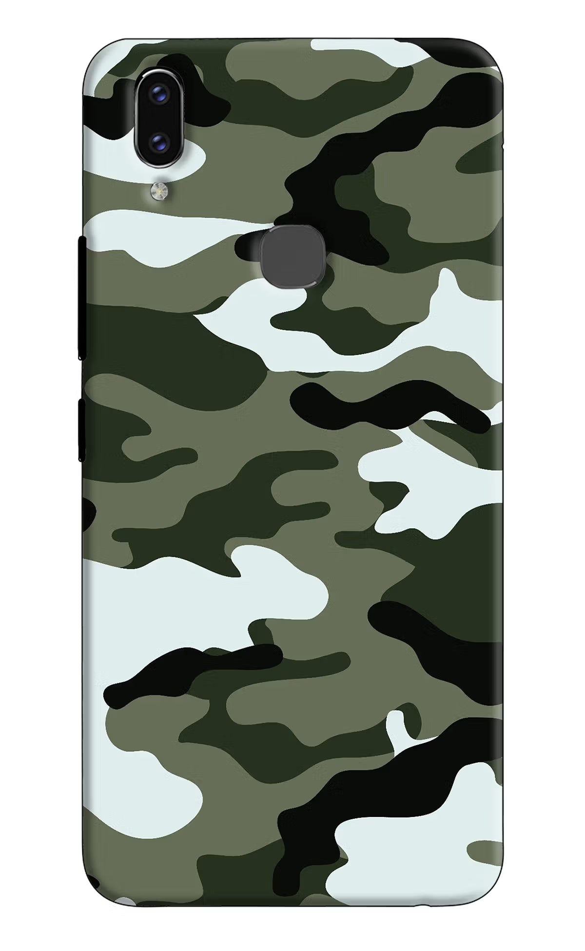 Camouflage Vivo V9/V9 Pro/V9 Youth Hard Case Back Cover by Casekaro