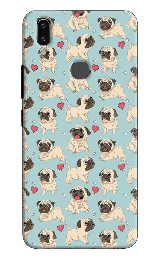 Pug Dog Vivo V9/V9 Pro/V9 Youth Hard Case Back Cover by Casekaro