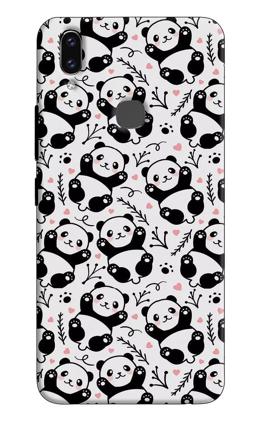 Cute Panda Vivo V9/V9 Pro/V9 Youth Hard Case Back Cover by Casekaro