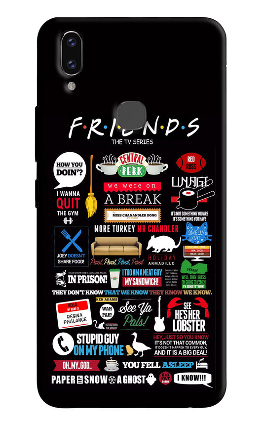 FRIENDS Vivo V9/V9 Pro/V9 Youth Hard Case Back Cover by Casekaro