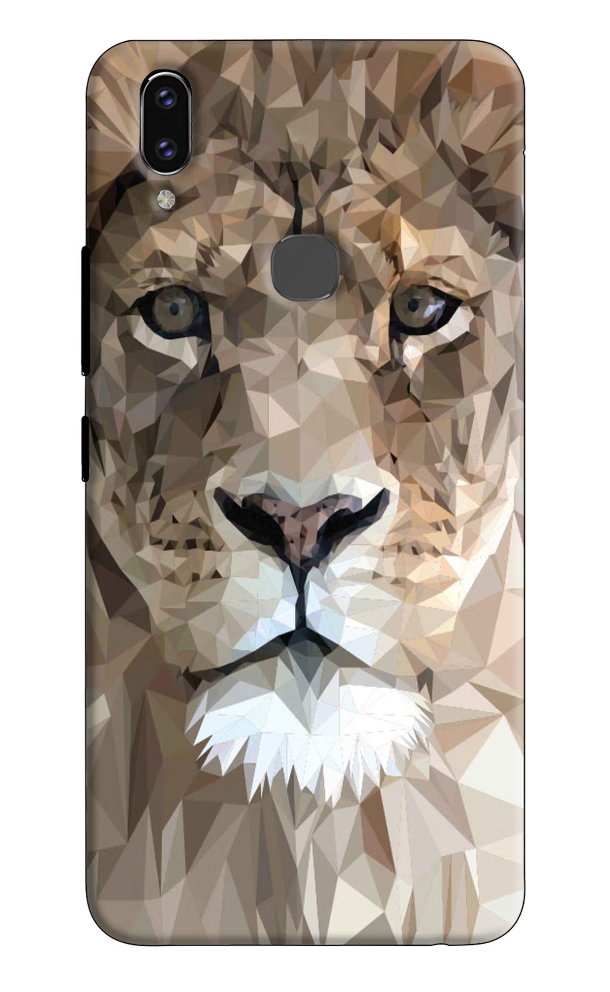 Lion Art Vivo V9/V9 Pro/V9 Youth Hard Case Back Cover by Casekaro