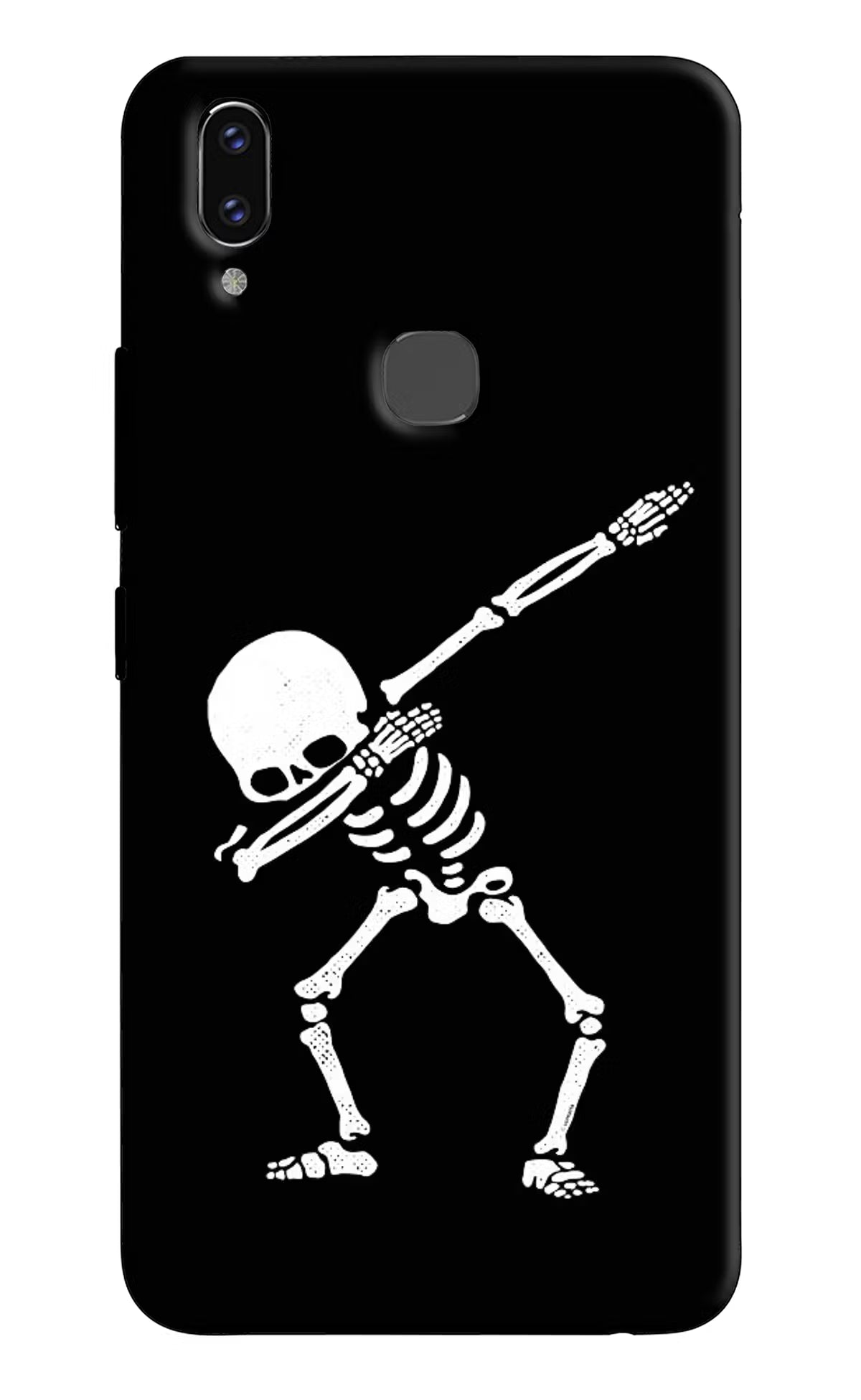 Dabbing Skeleton Art Vivo V9/V9 Pro/V9 Youth Hard Case Back Cover by Casekaro