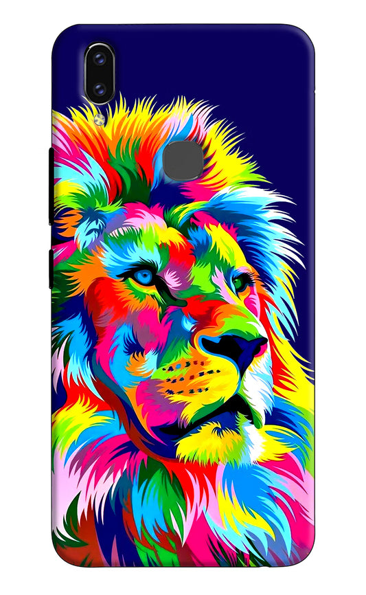 Vector Art Lion Vivo V9/V9 Pro/V9 Youth Hard Case Back Cover by Casekaro
