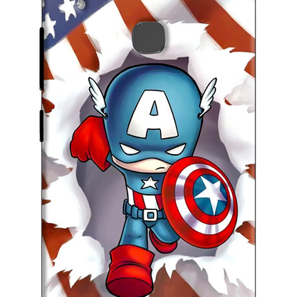 Captain America Vivo V9/V9 Pro/V9 Youth Hard Case Back Cover by Casekaro