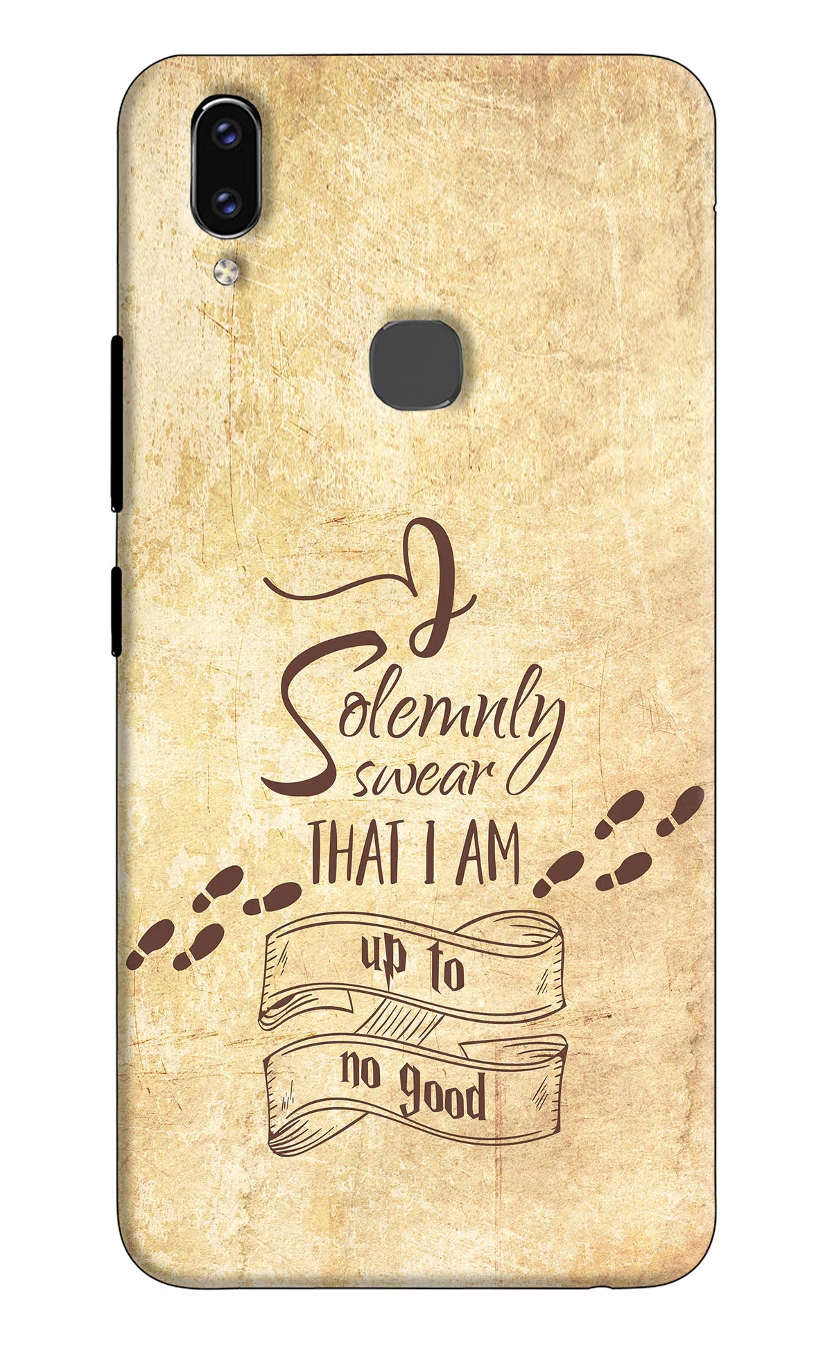 I Solemnly swear that i up to no good Vivo V9/V9 Pro/V9 Youth Hard Case Back Cover by Casekaro