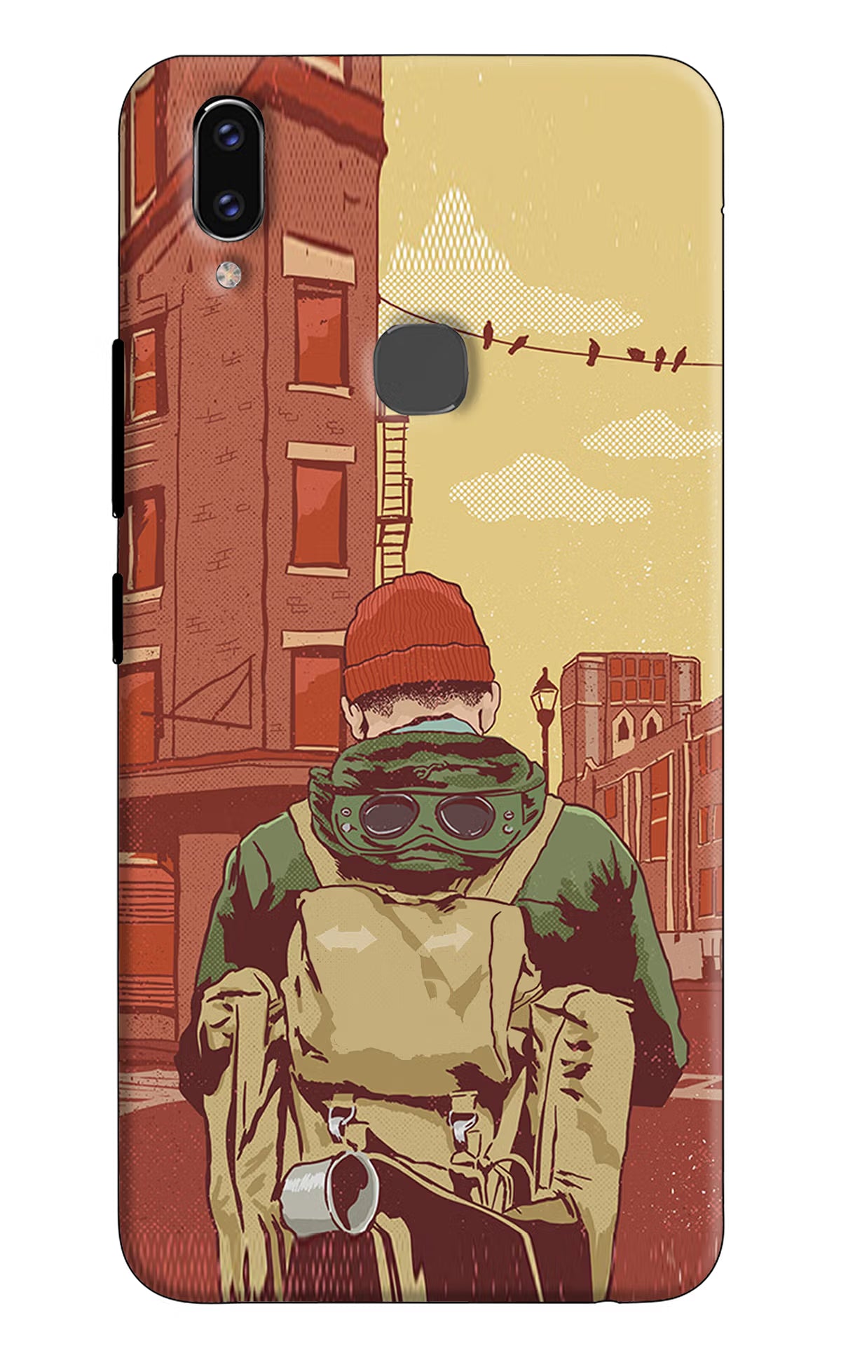 Adventurous Vivo V9/V9 Pro/V9 Youth Hard Case Back Cover by Casekaro