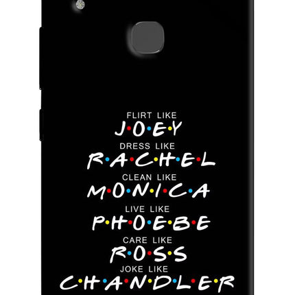 FRIENDS Character Vivo V9/V9 Pro/V9 Youth Hard Case Back Cover by Casekaro