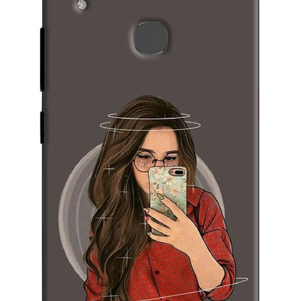 Selfie Queen Vivo V9/V9 Pro/V9 Youth Hard Case Back Cover by Casekaro