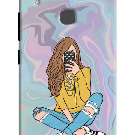 Selfie Girl Vivo V9/V9 Pro/V9 Youth Hard Case Back Cover by Casekaro