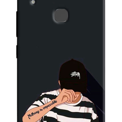 Aesthetic Boy Vivo V9/V9 Pro/V9 Youth Hard Case Back Cover by Casekaro