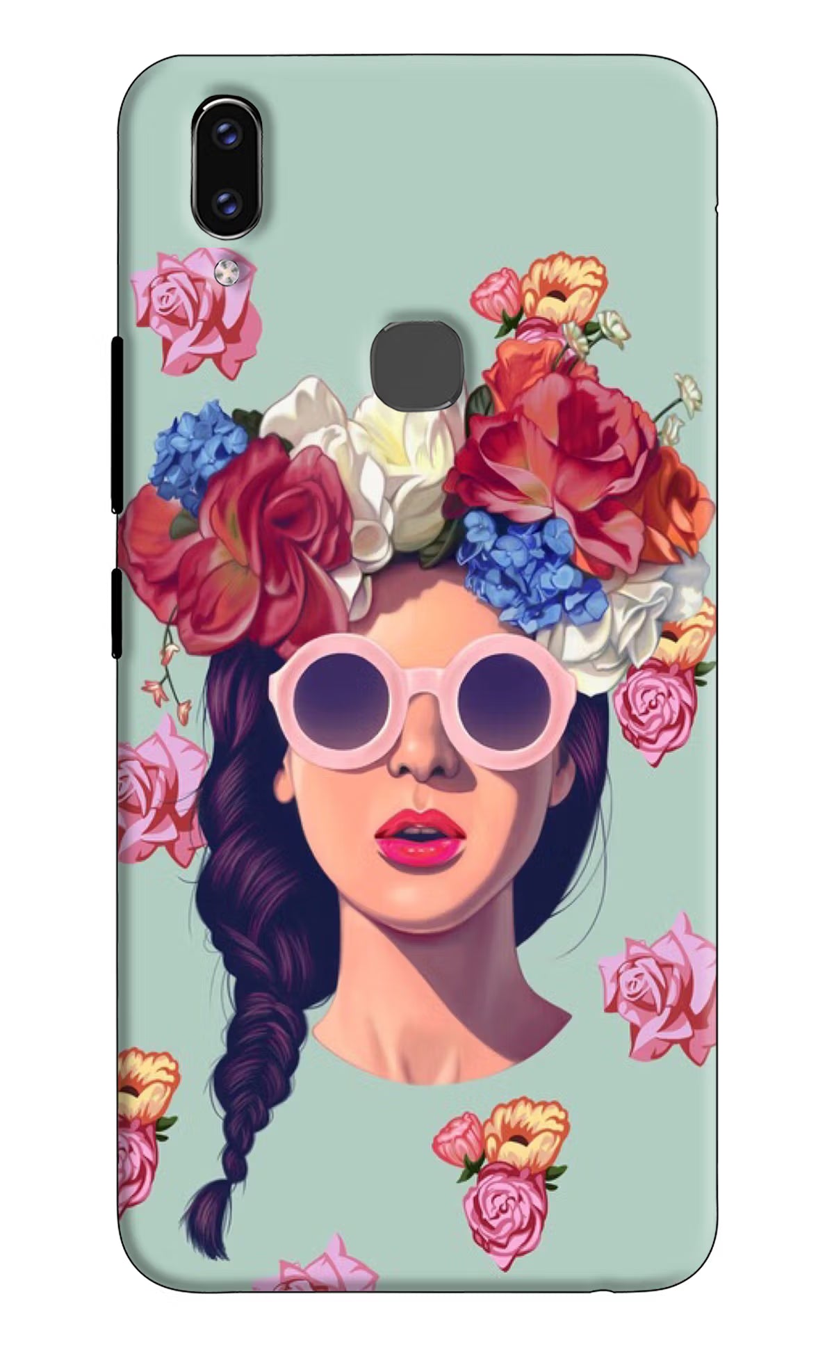 Pretty Girl Vivo V9/V9 Pro/V9 Youth Hard Case Back Cover by Casekaro